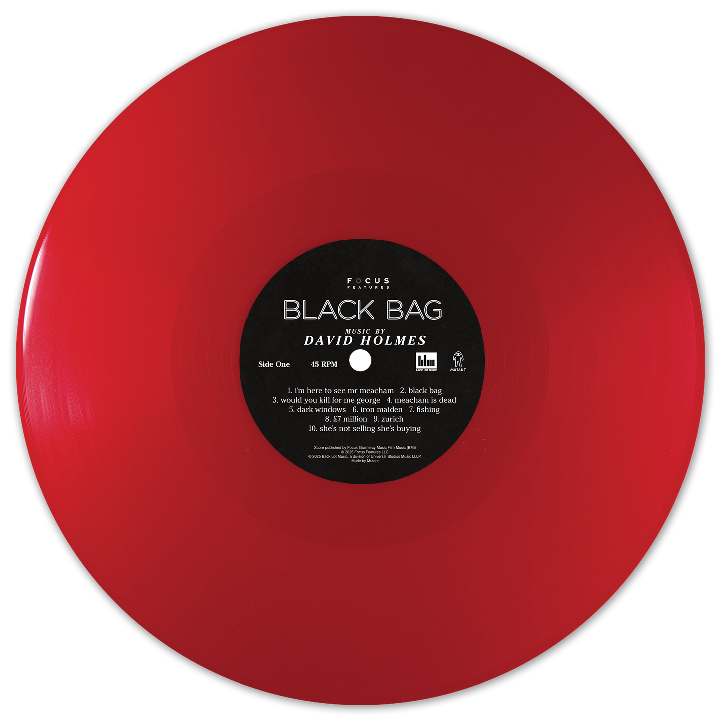 Black Bag - Original Motion Picture Soundtrack