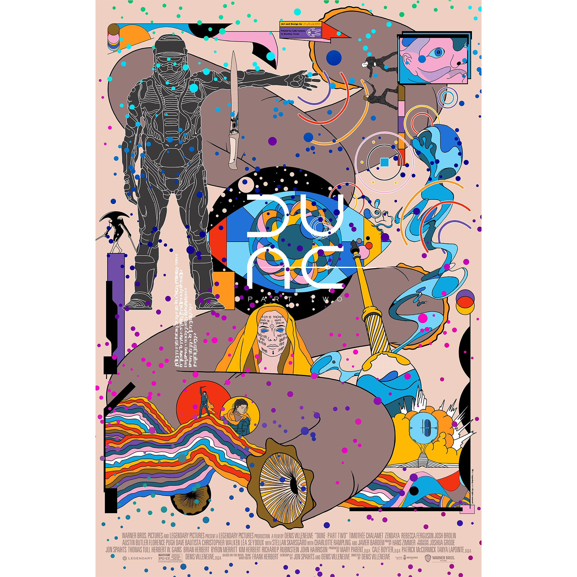 Dune: Part Two Poster (Rainbow Foil) – Mutant