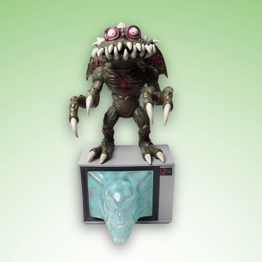 Demons 2: Baby Demon and TV Set Figure