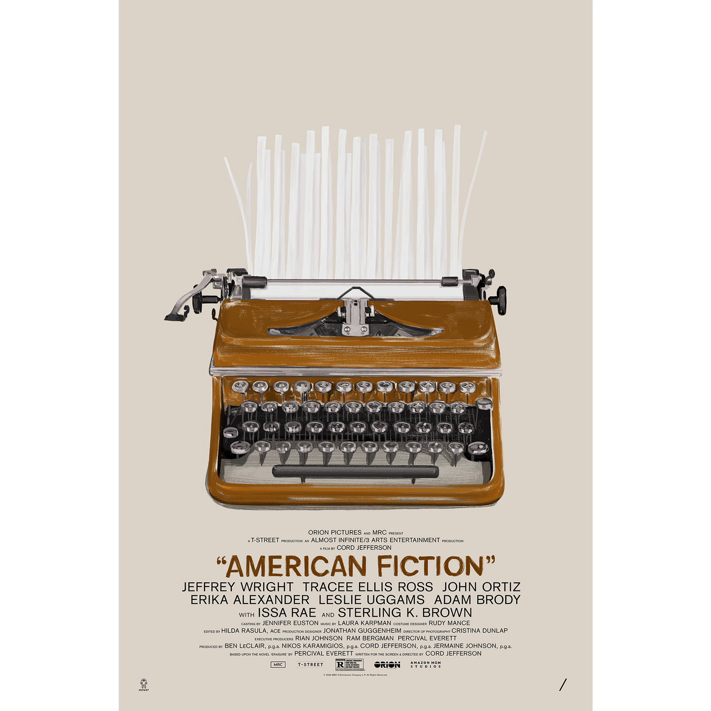 American Fiction Poster