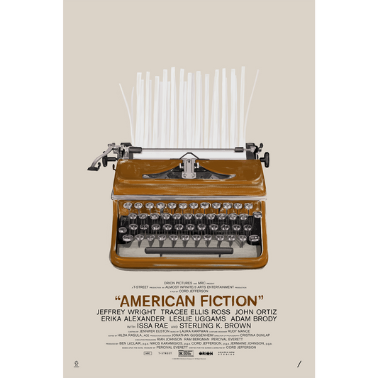 American Fiction Poster