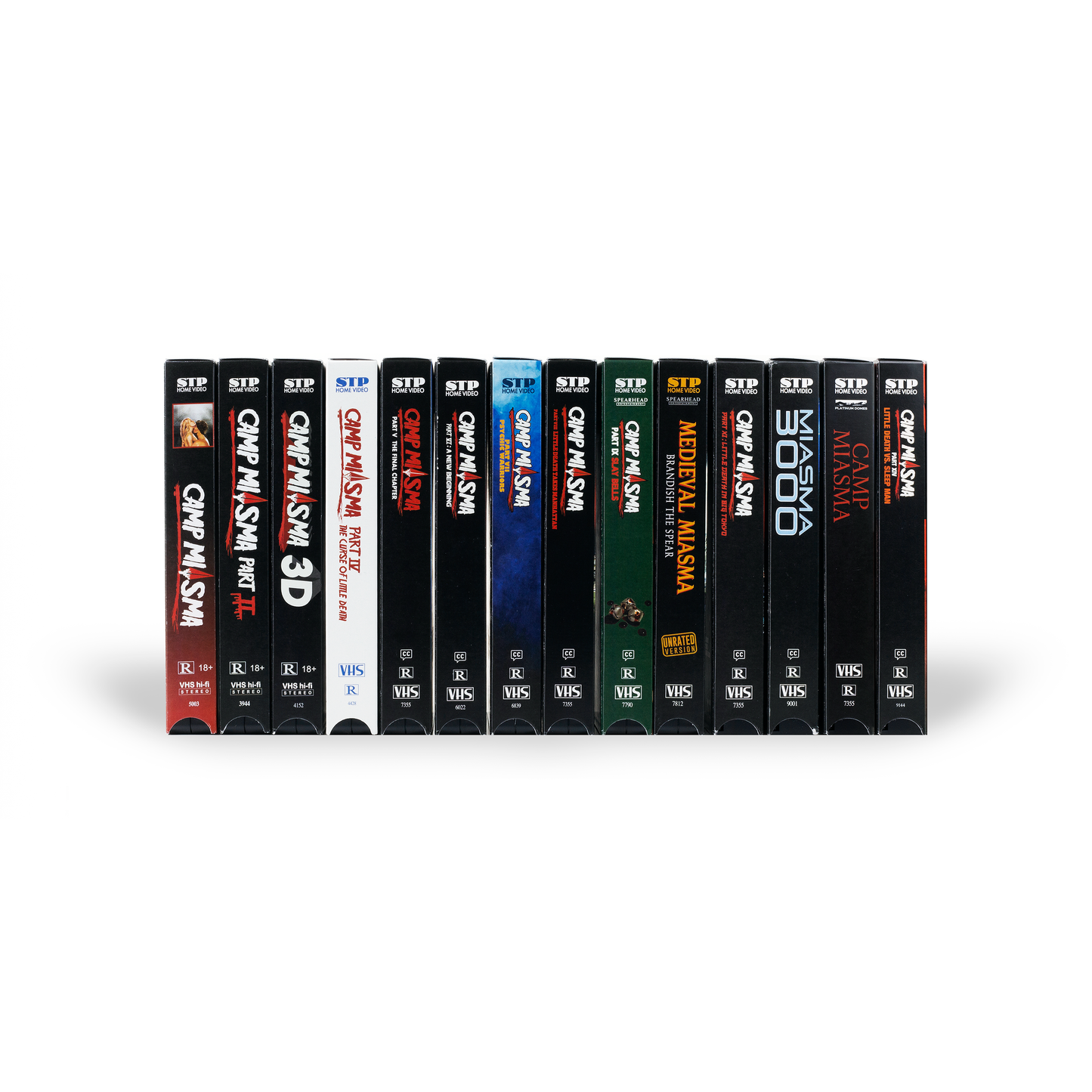 Camp Miasma VHS Sleeves