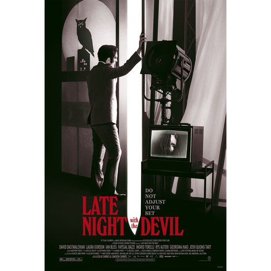 Late Night with the Devil Variant Poster