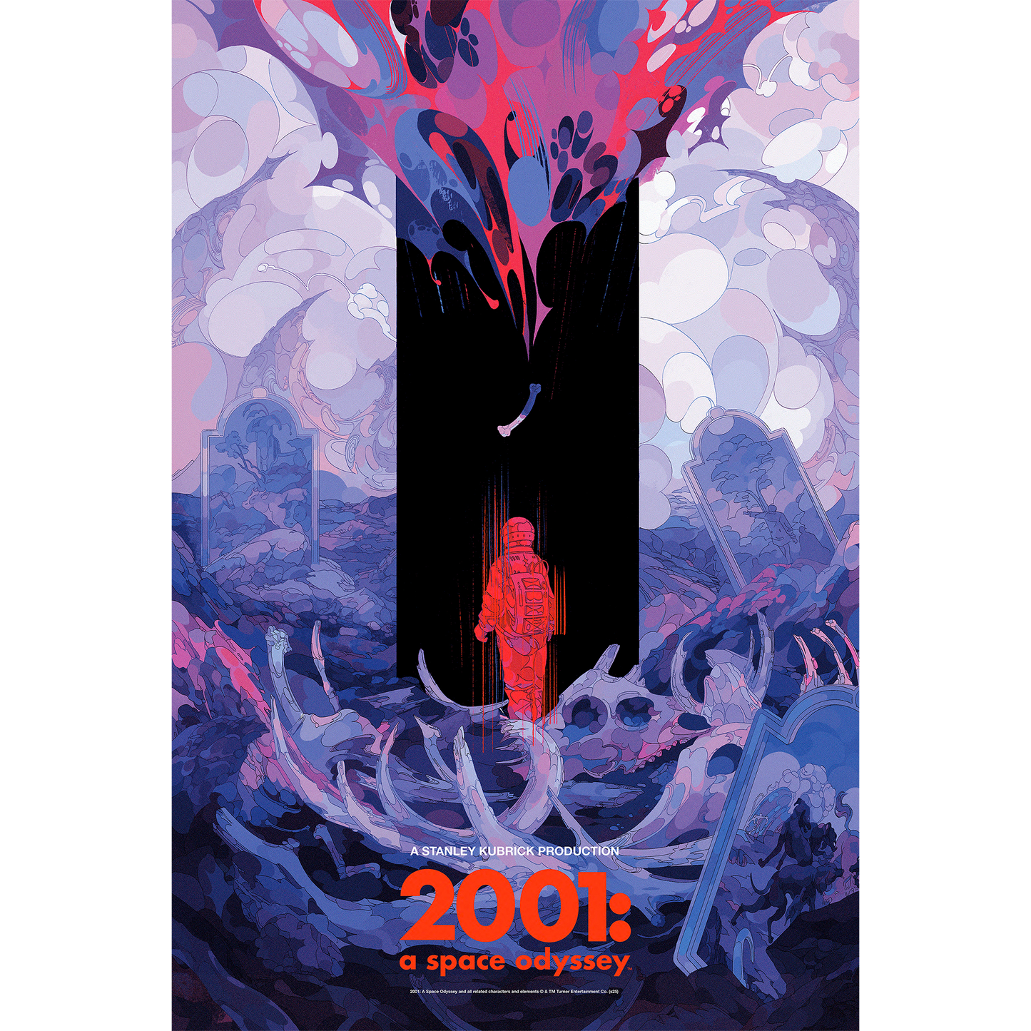 2001: A Space Odyssey Variant Poster
