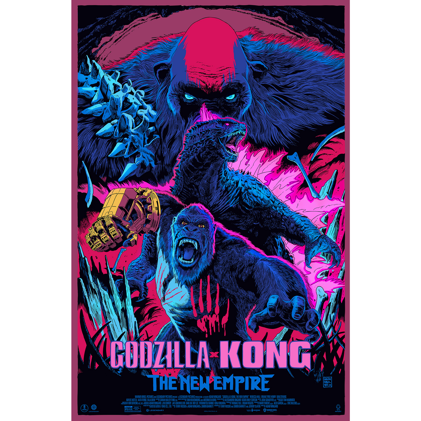 Godzilla x Kong: The New Empire Poster