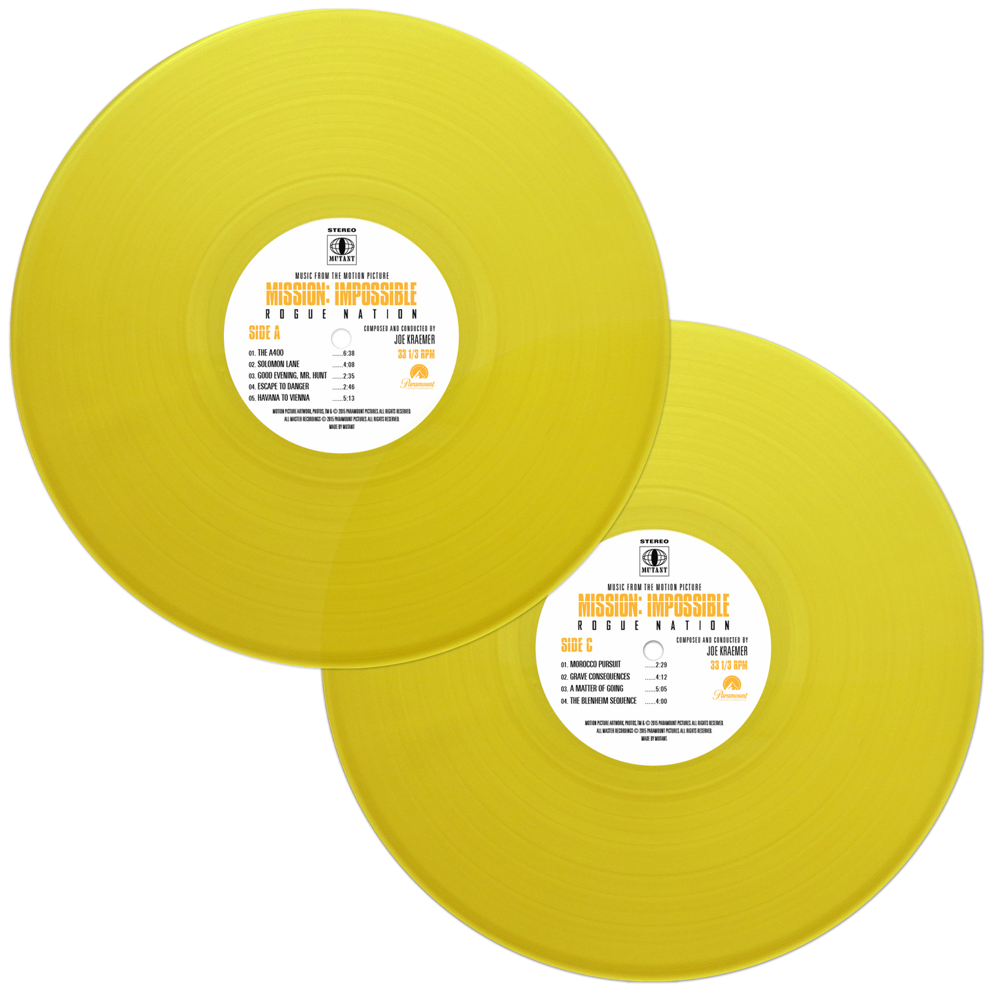 Mission: Impossible - Rogue Nation 2XLP + Volume 2 Slipcase