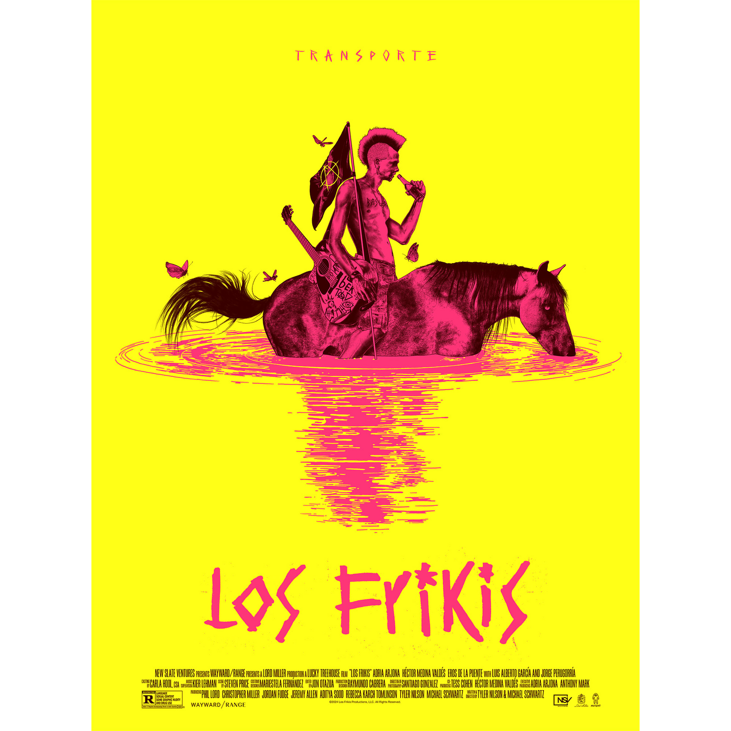 Los Frikis Poster (Never Mind the Bollocks - UK Colorway)