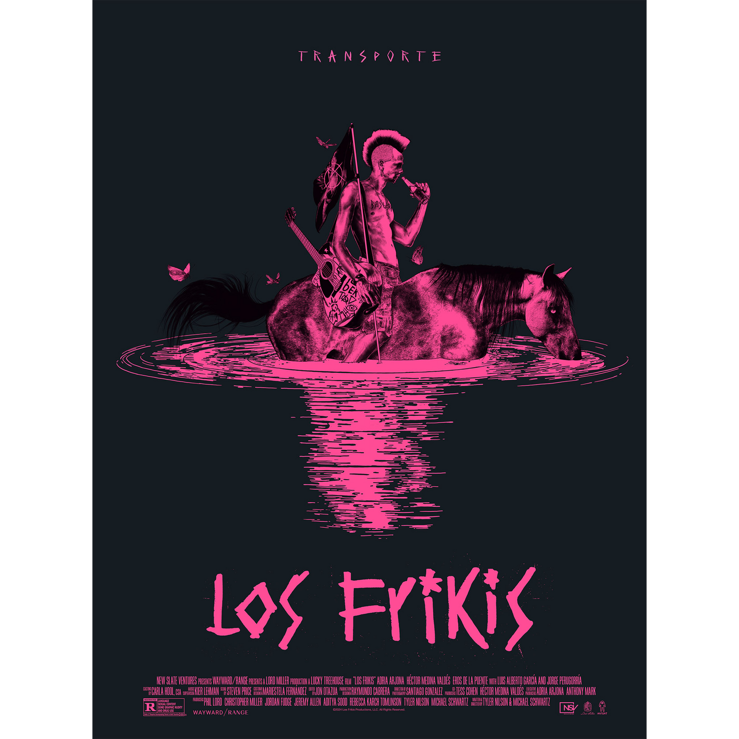 Los Frikis Poster (Rocket to Russia Colorway)