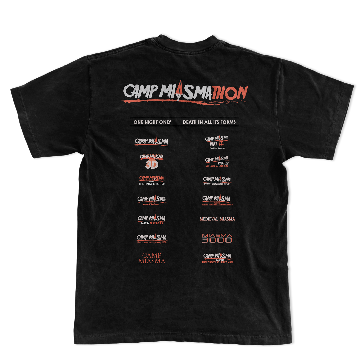 Camp Miasmathon Tee