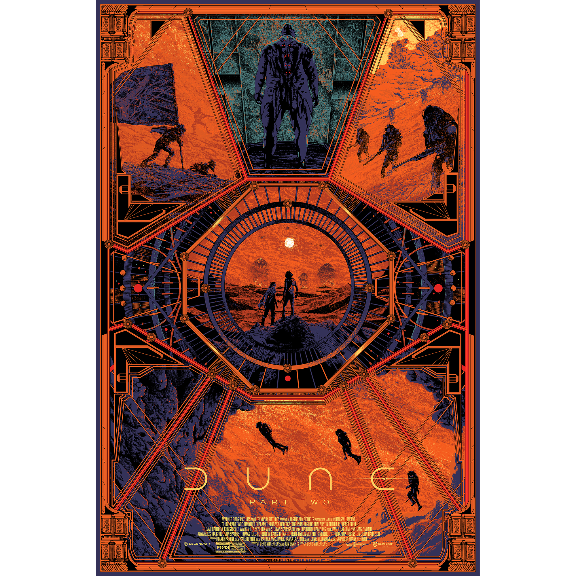 Dune: Part Two Timed Edition Poster – Mutant