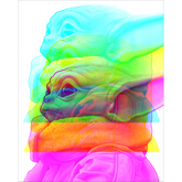 Grogu (Printing Error) Variant Poster