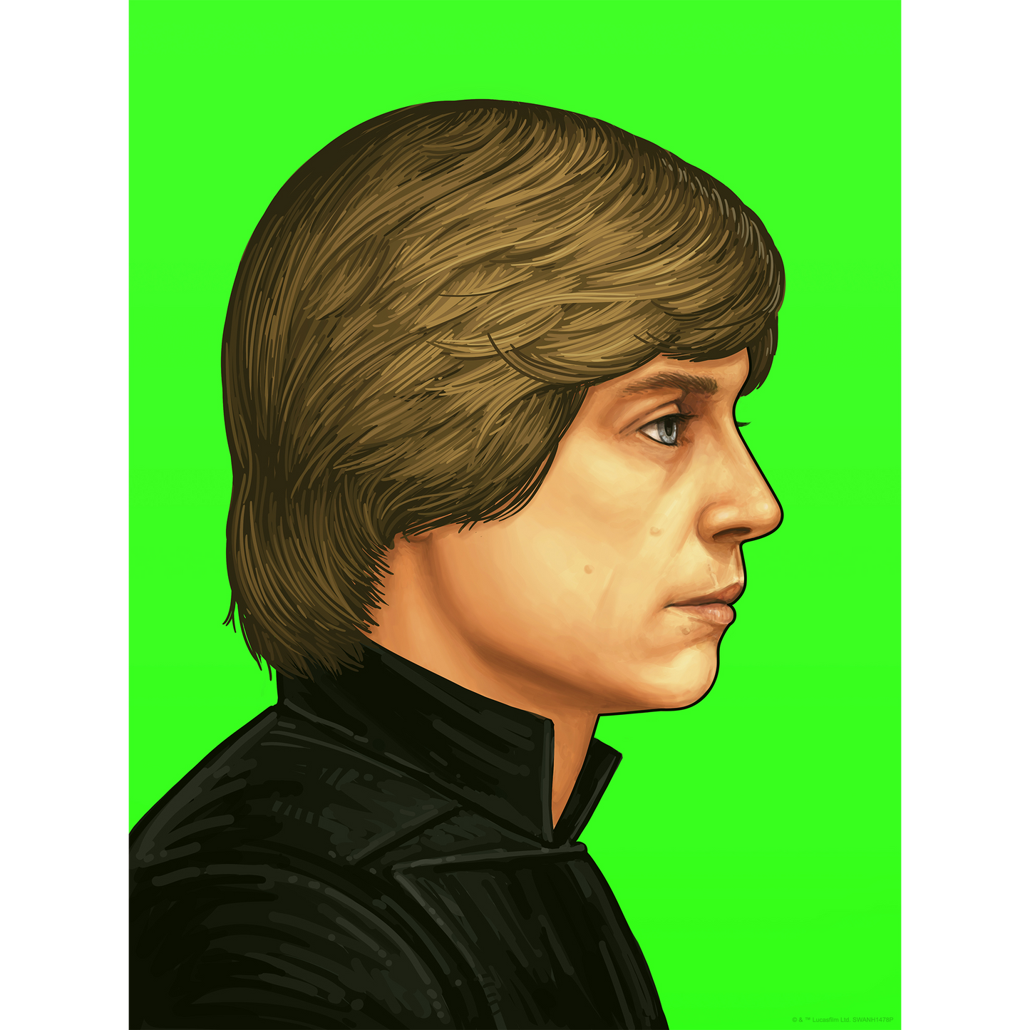 Jedi Master Luke Poster