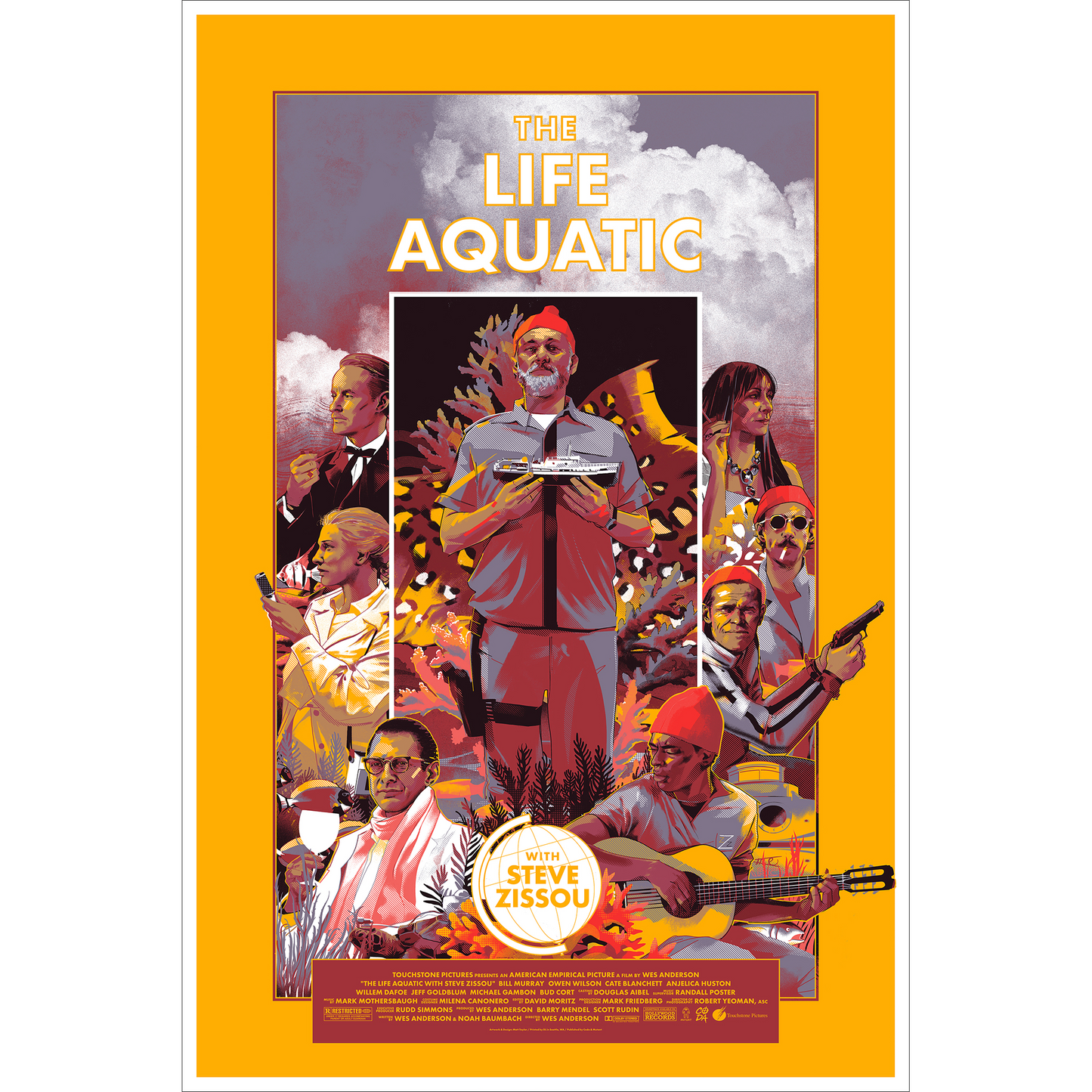 The Life Aquatic with Steve Zissou Poster