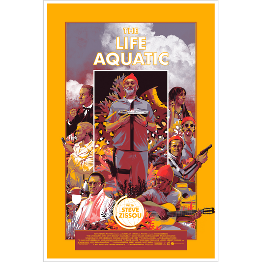 The Life Aquatic with Steve Zissou Poster