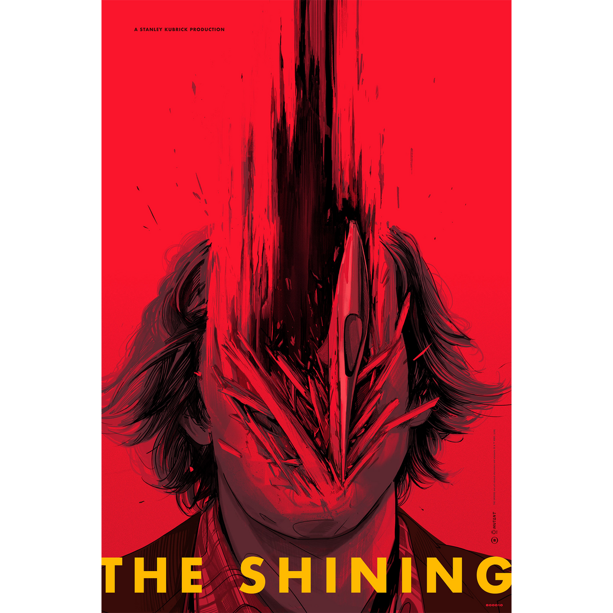 The Shining (Redrum Variant) Poster