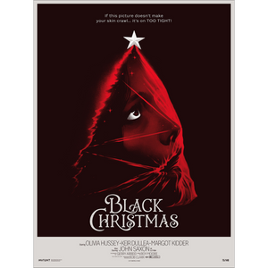 Black Christmas Poster