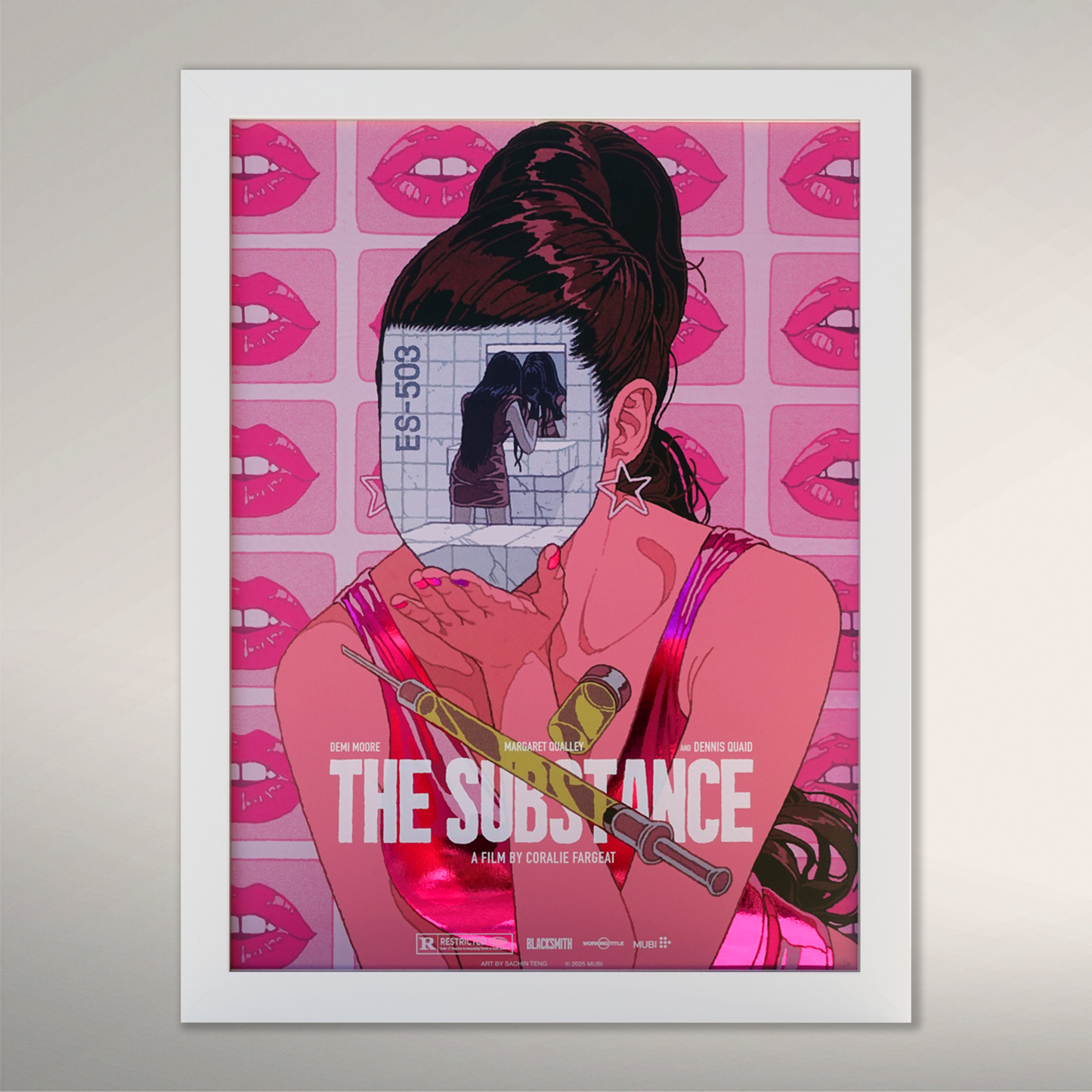 The Substance Poster (Pink Foil Variant)