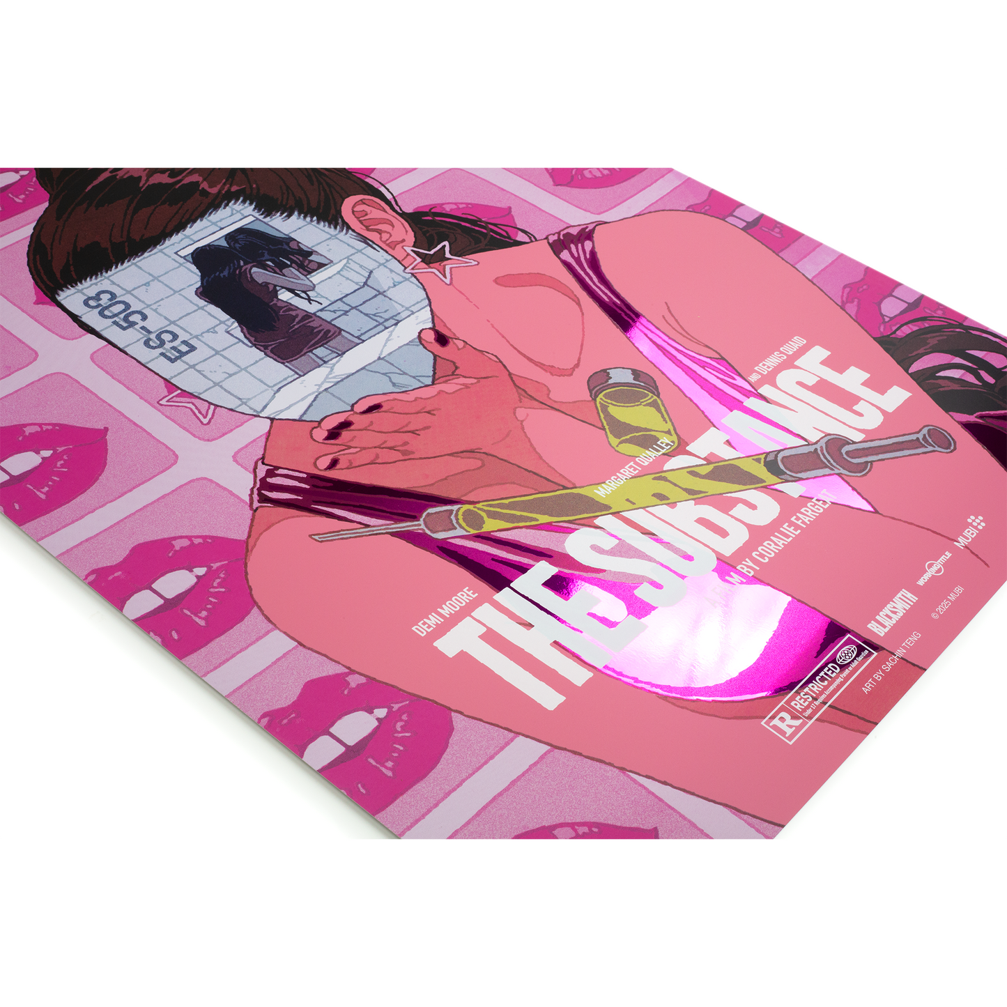 The Substance Poster (Pink Foil Variant)
