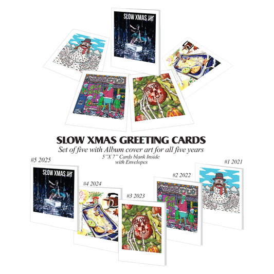 Slow Xmas Greeting Cards